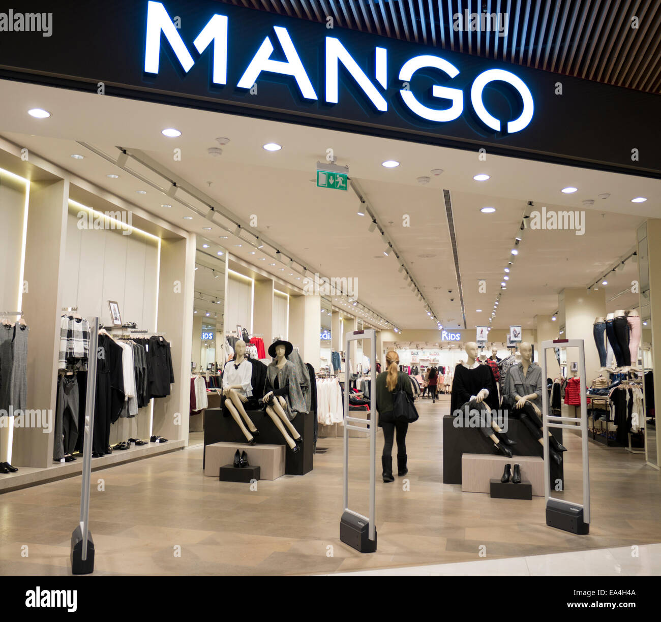 Mango Store At Passeig De Gracia Shopping Street In Barcelona Spain Stock  Photo - Download Image Now - iStock