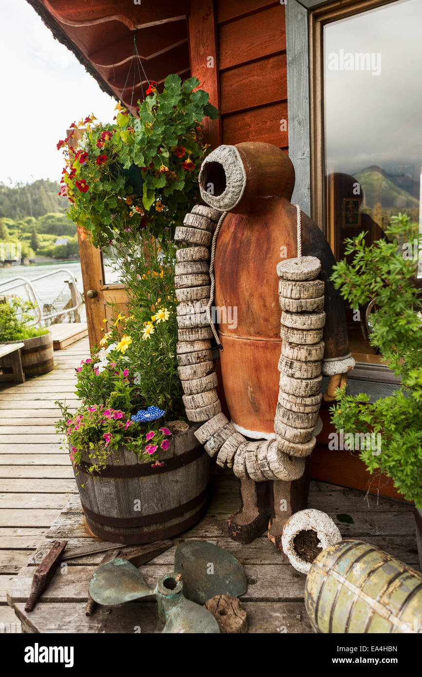 The Saltry Restaurant in Halibut Cove, Kachemak Bay, Kenai Peninsula