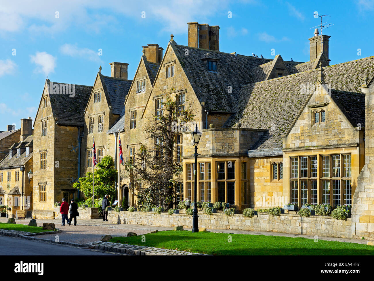 The Lygon Hotel, Broadway, Cotswolds, Worcestershire, England UK Stock