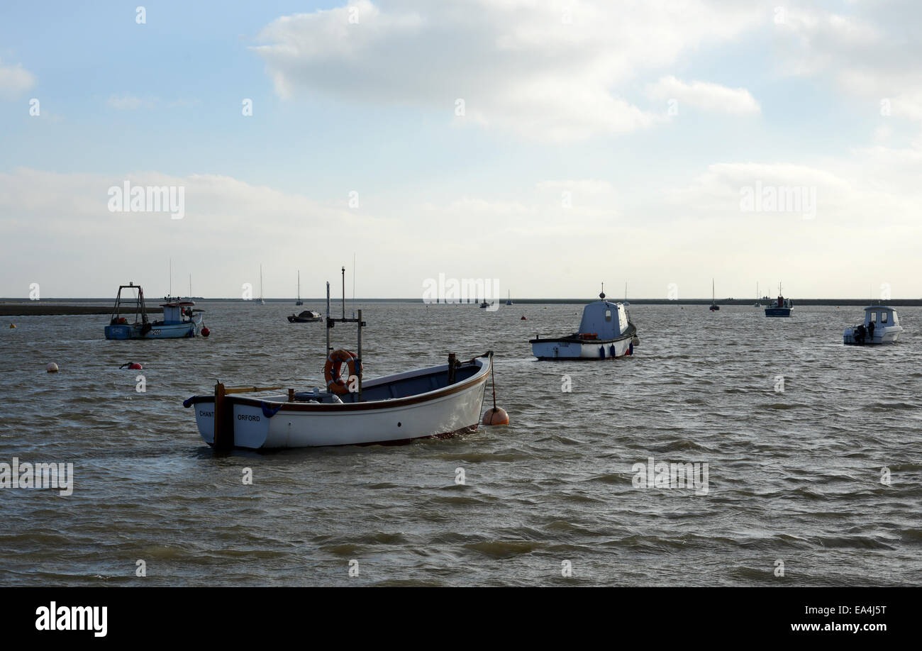 Orford Harbour Stock Photo