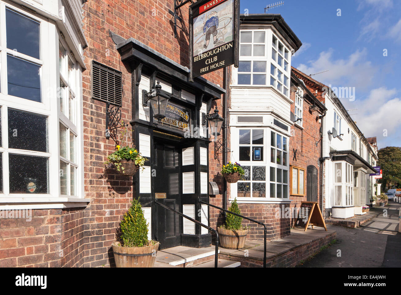 Belbroughton worcestershire village villages hires stock photography