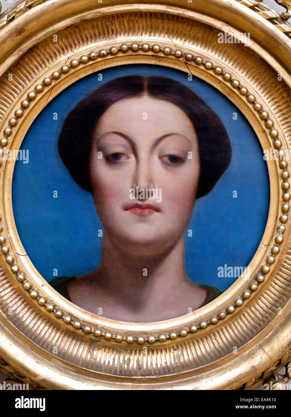 Portrait Ms Gaudry 1864 Jean Auguste Dominique Ingres (1780-1867) France  French Stock Photo - Alamy