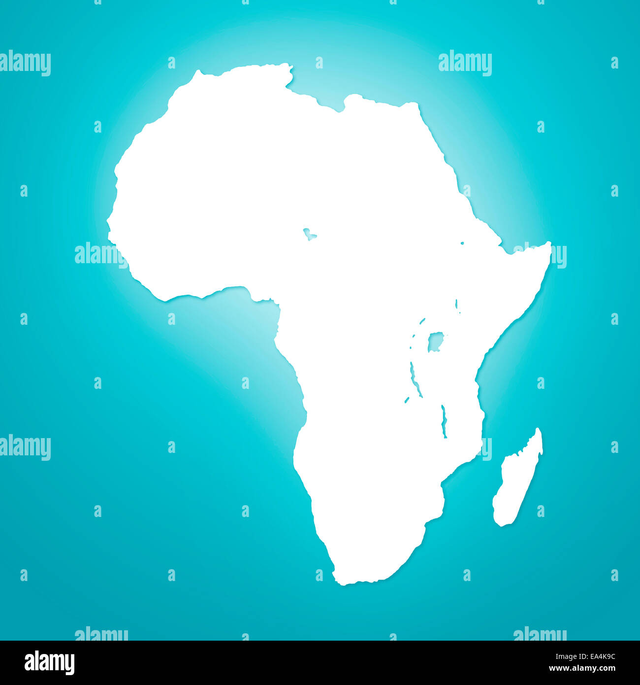 Modern Africa Map High Resolution Stock Photography and Images Alamy