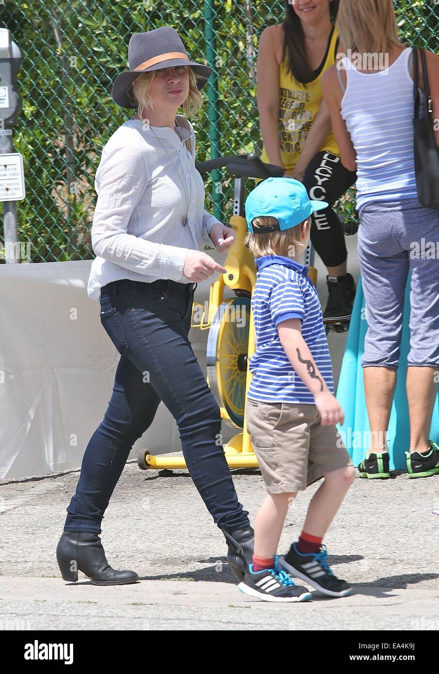 Amy poehler and abel hires stock photography and images Alamy(02)