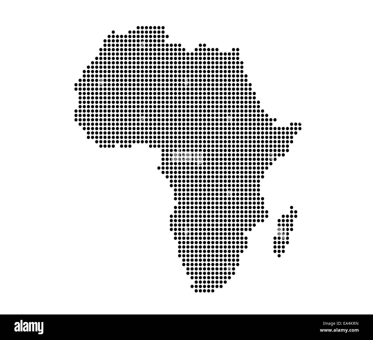 Map Of Africa Cut Out African High Resolution Stock Photography and ...