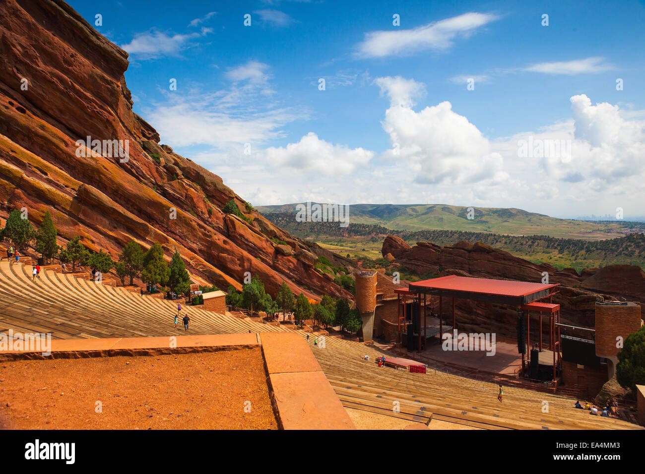 Red rocks amphitheater denver hi-res stock photography and images - Alamy