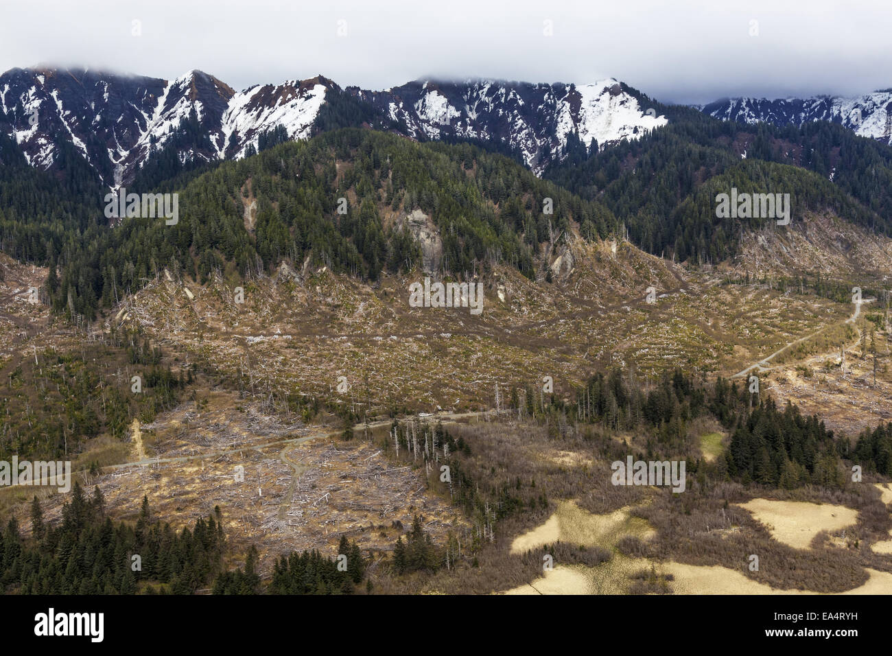 Yakutat Aerial High Resolution Stock Photography and Images Alamy