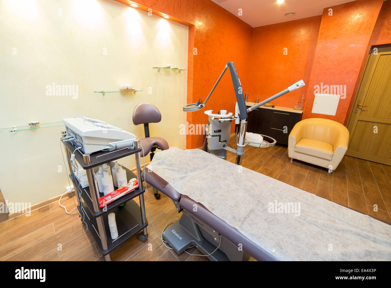 Doctor's consulting room, cosmetology Stock Photo