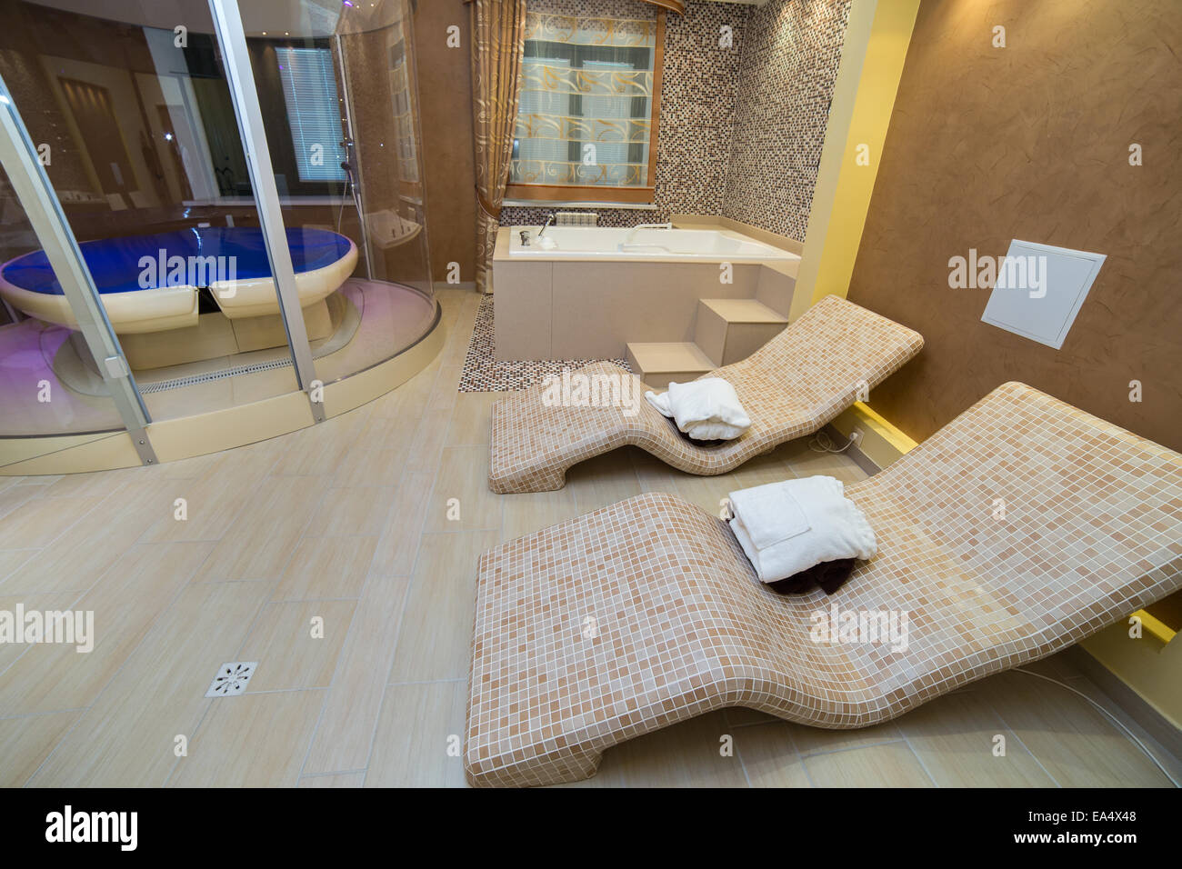 Spa salon interior Stock Photo