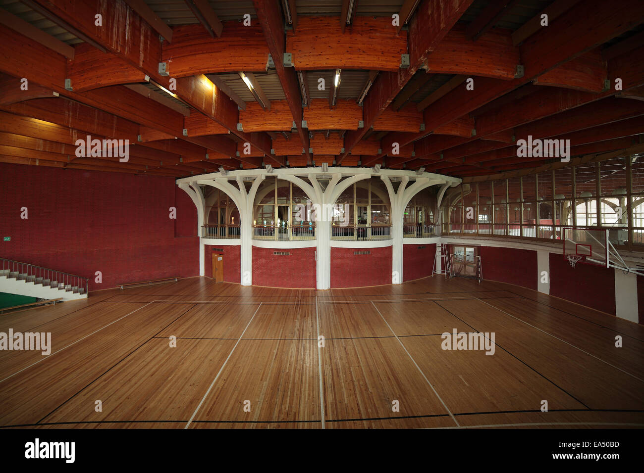 Basketball sports hall Stock Photo