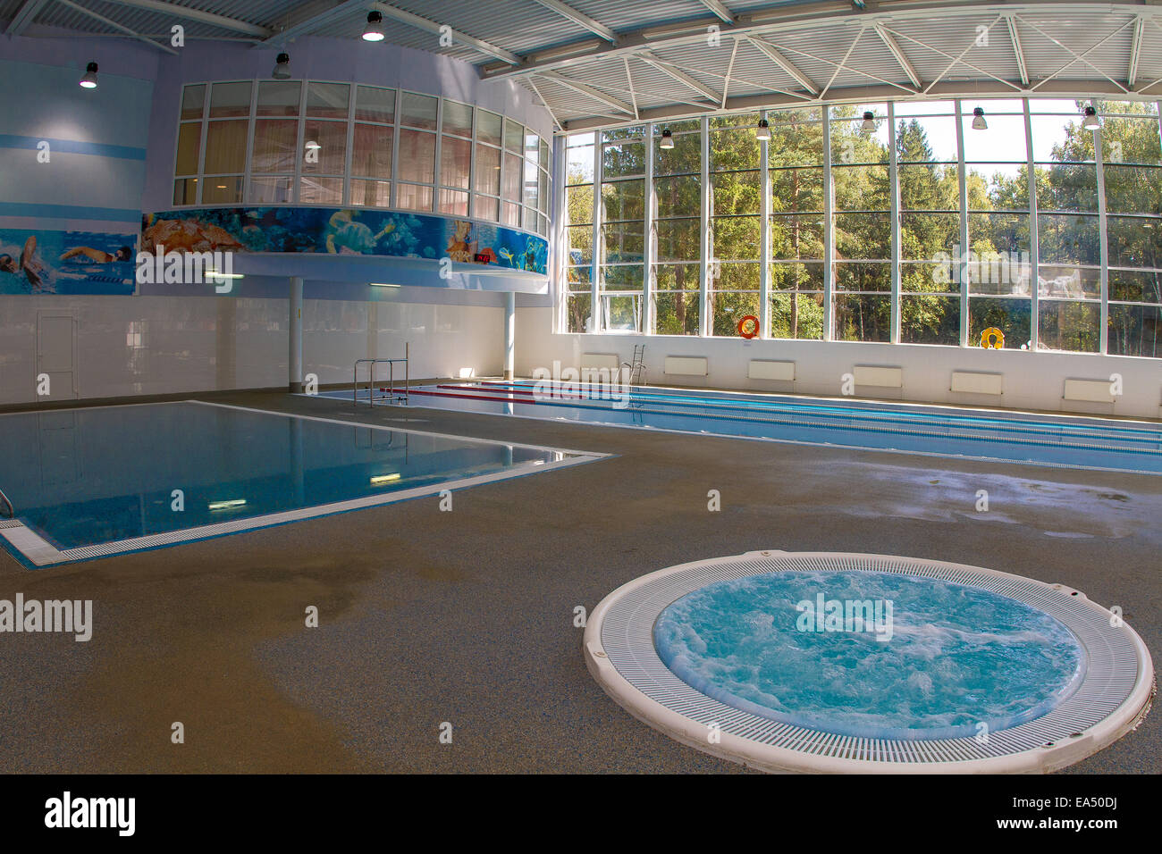 Swimming pool, resort Stock Photo