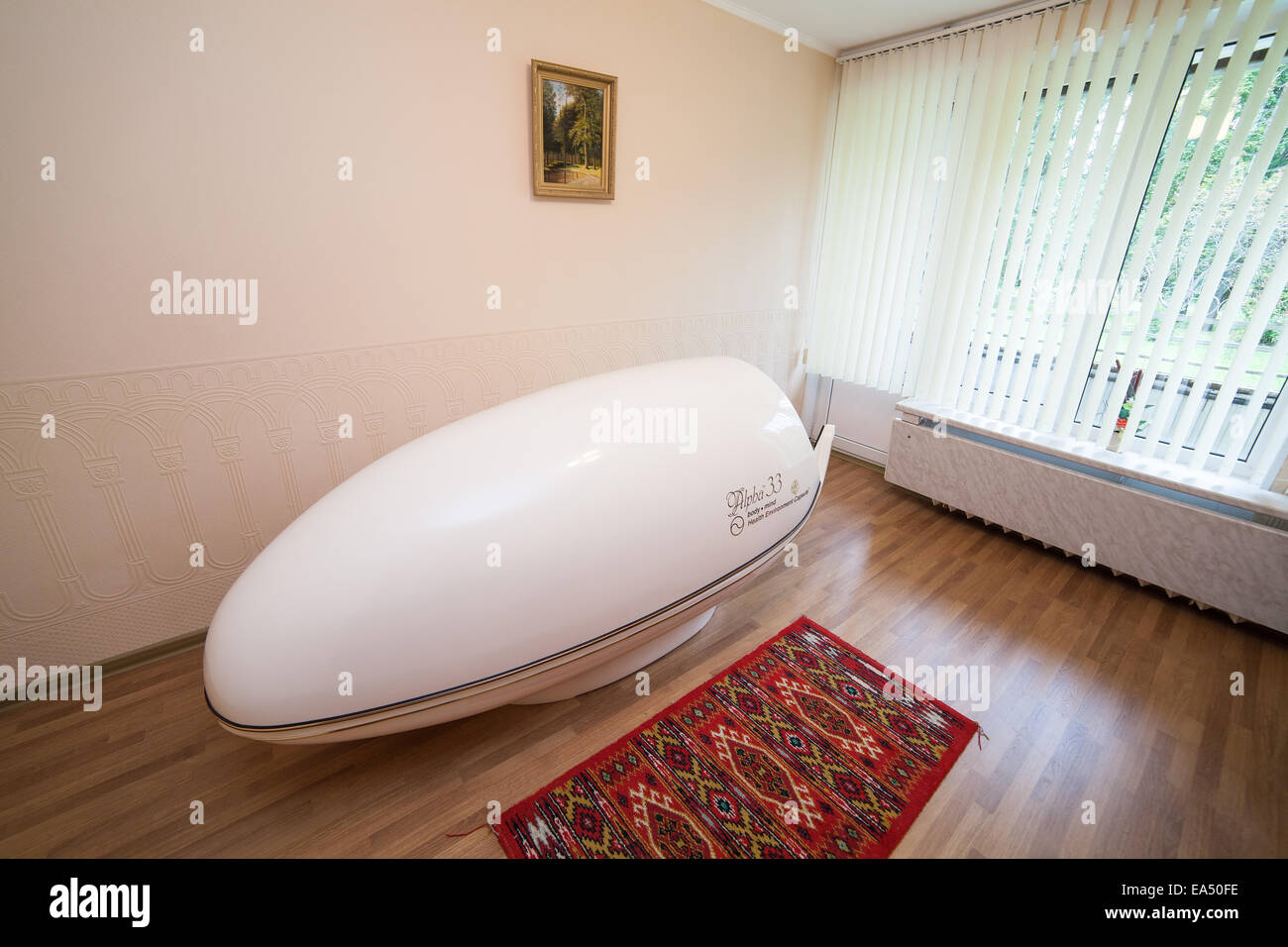 Spa capsule Stock Photo