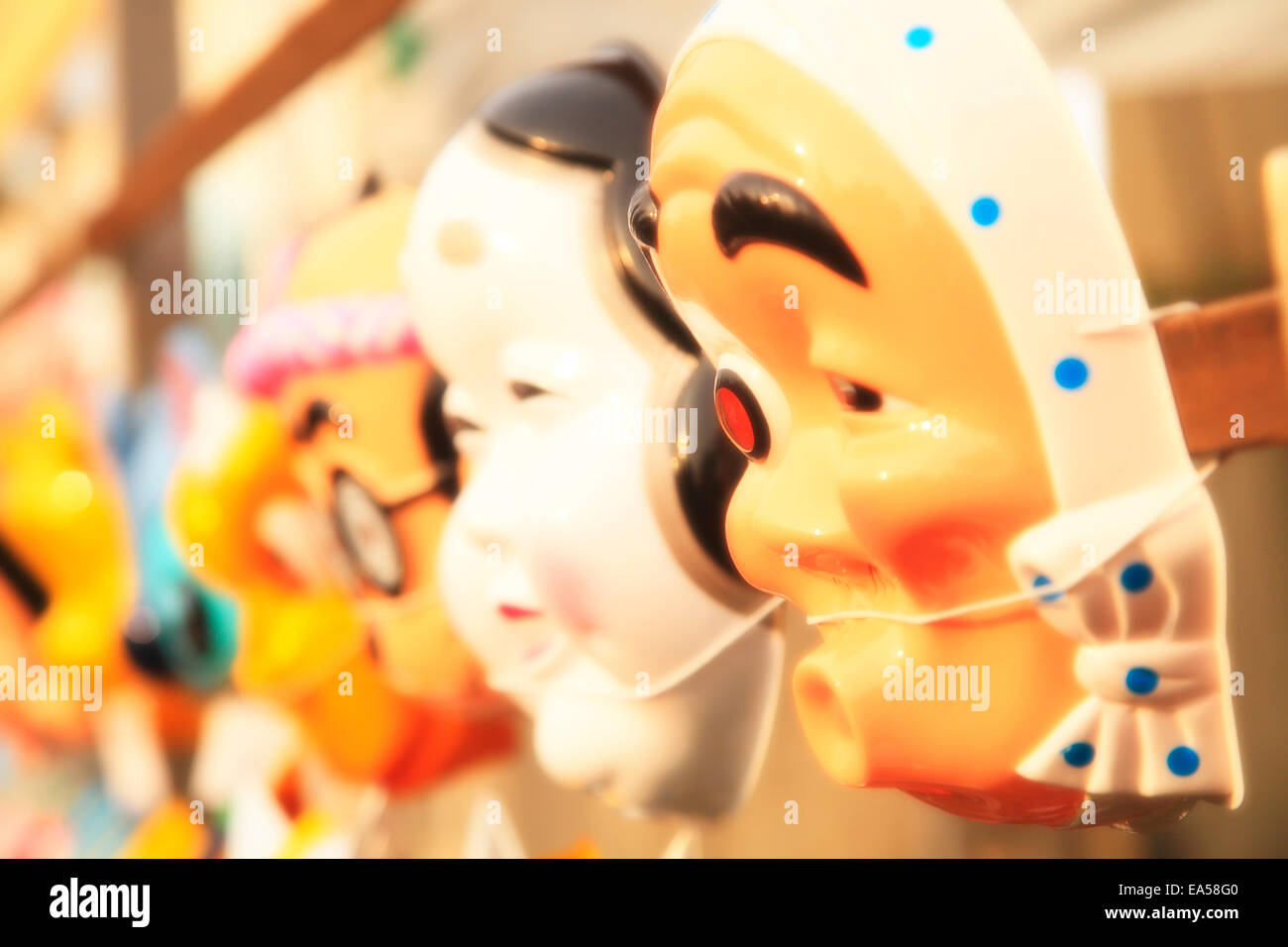 Japanese masks hires stock photography and images Alamy