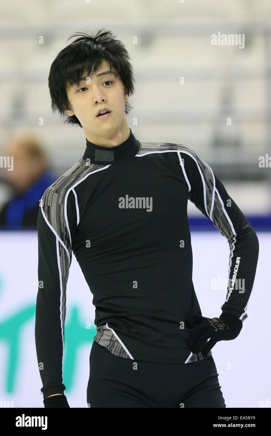 Shanghai, China. 7th Nov, 2014. Yuzuru Hanyu (JPN) Figure Skating ISU
