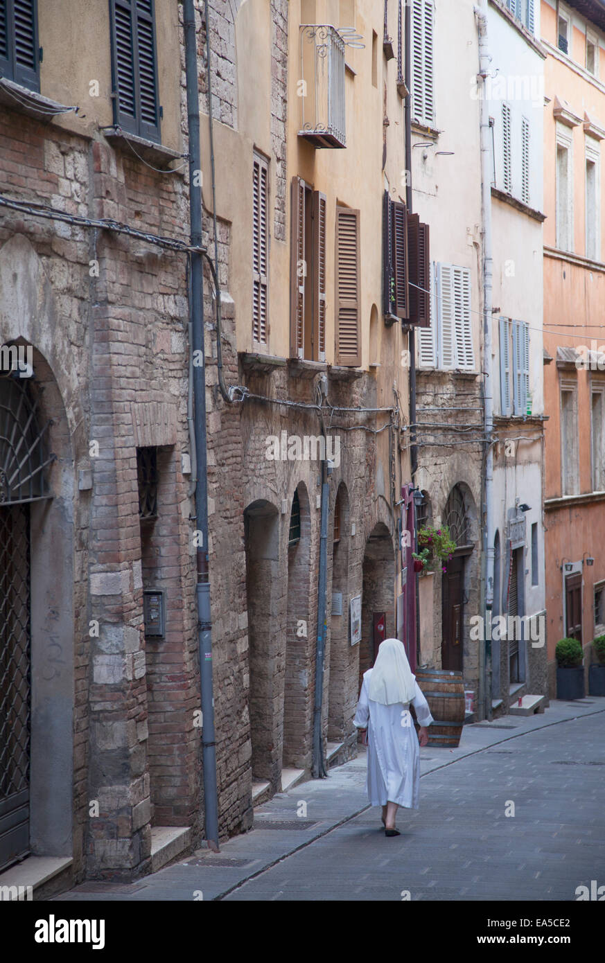 Walking nun hi-res stock photography and images - Alamy, image size:873x1390