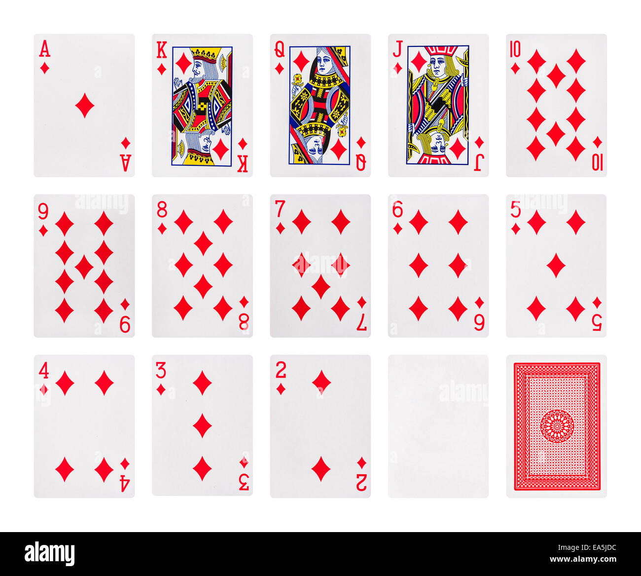 Playing cards poker casino Stock Photo