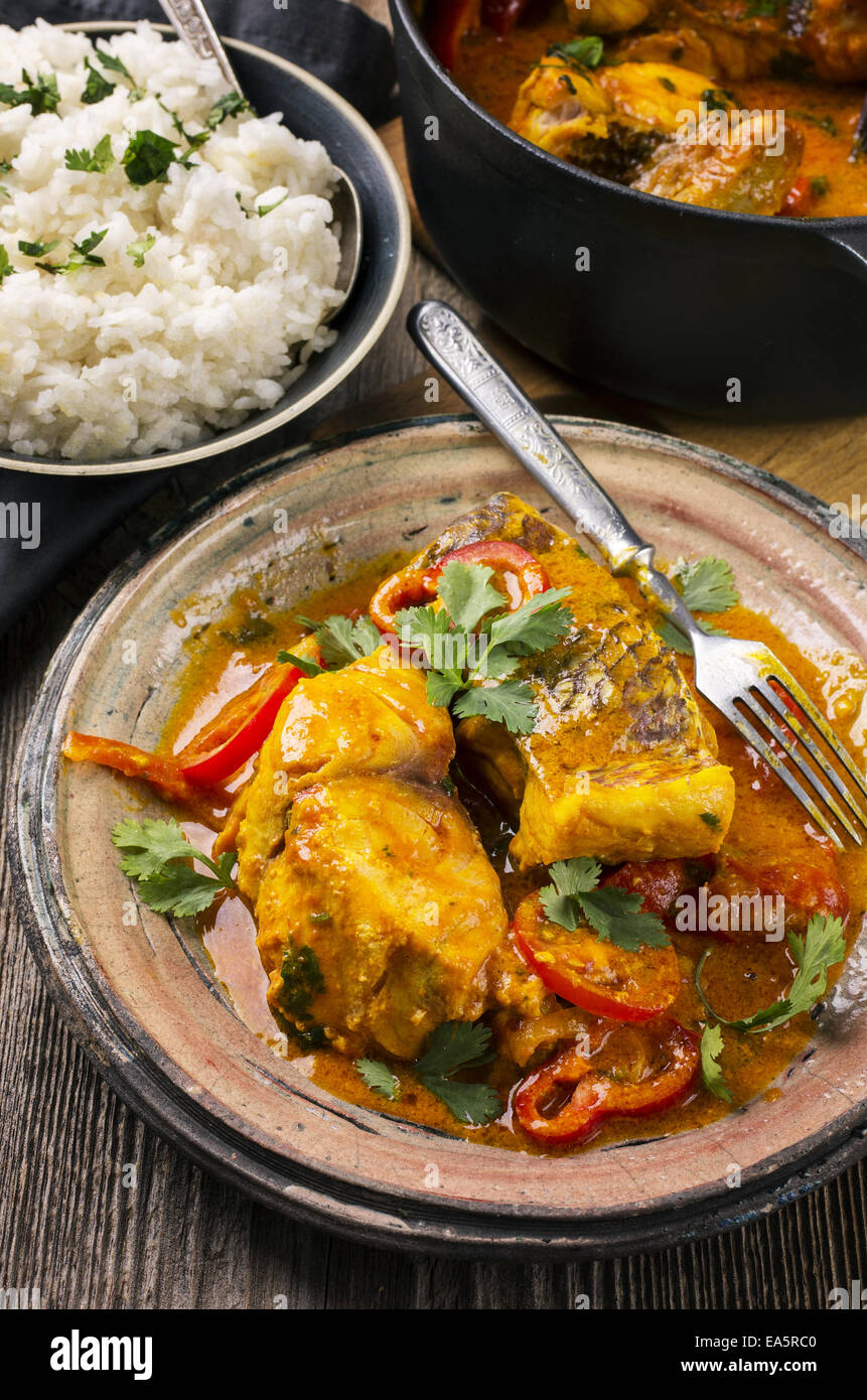 fish curry Stock Photo - Alamy