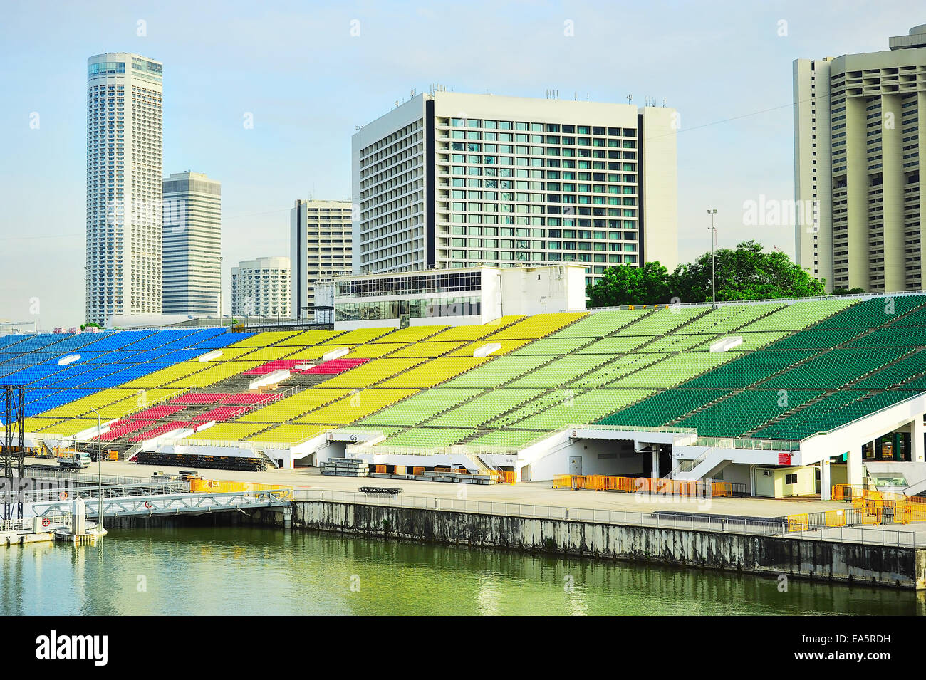 Marina Bay Floating Platform tribune Stock Photo Alamy