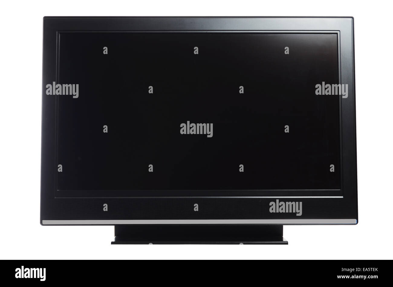 Flat screen television isolated Cut Out Stock Images & Pictures - Alamy