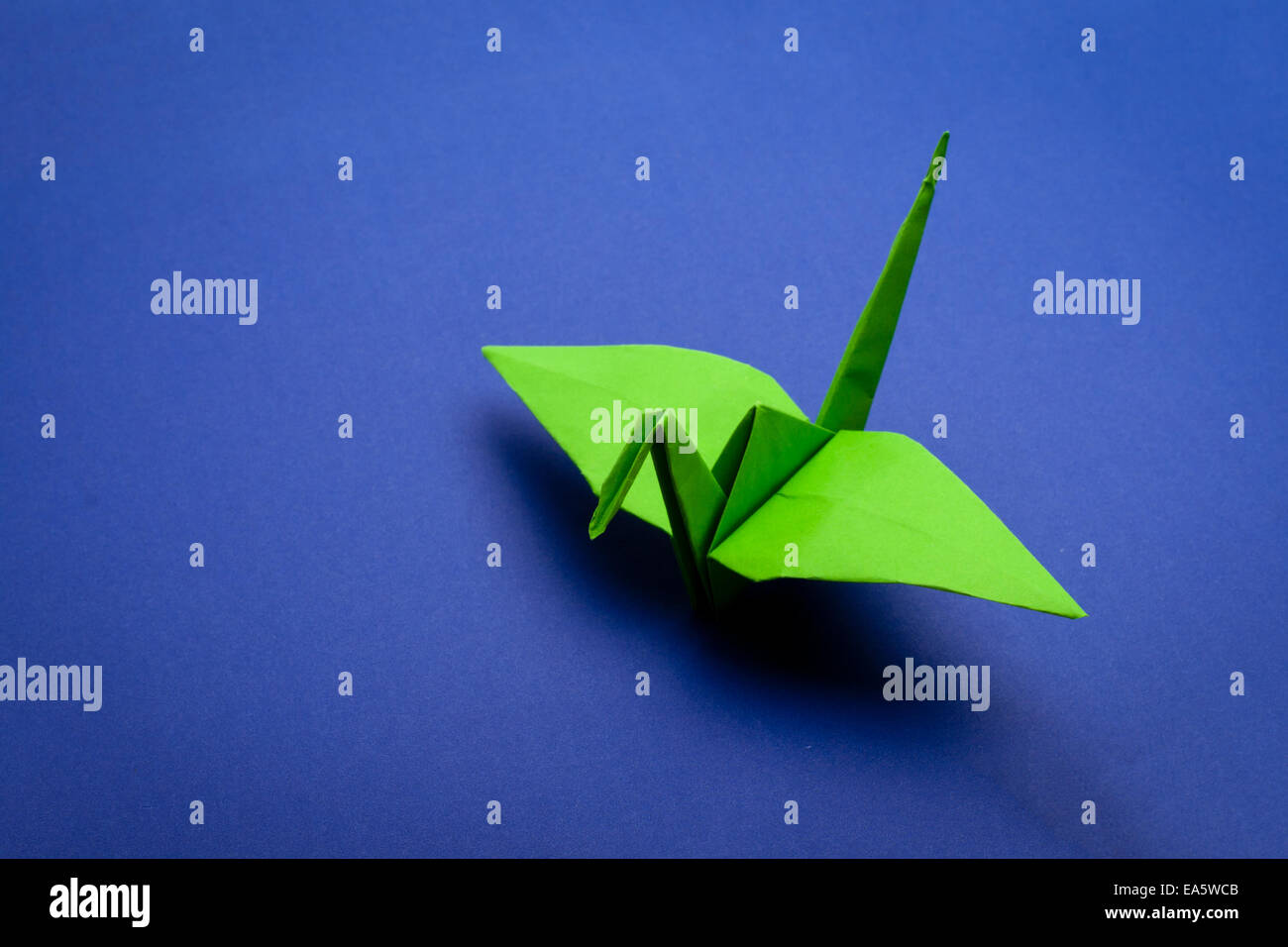 origami paper crane Stock Photo Alamy