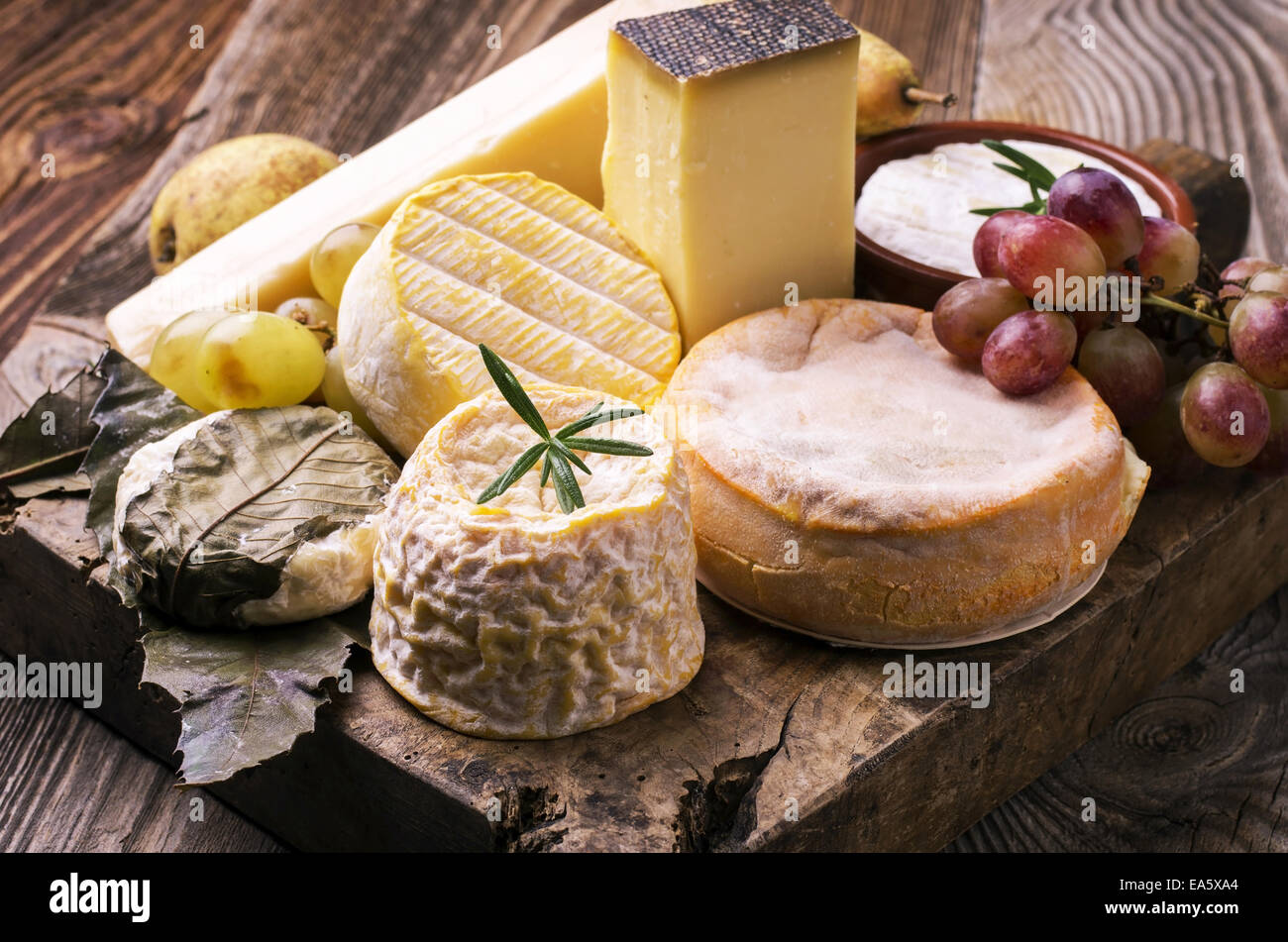 cheese plate Stock Photo