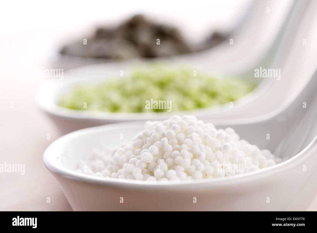 tapioca pearls with lime. white bubble tea ingredients Stock Photo Alamy
