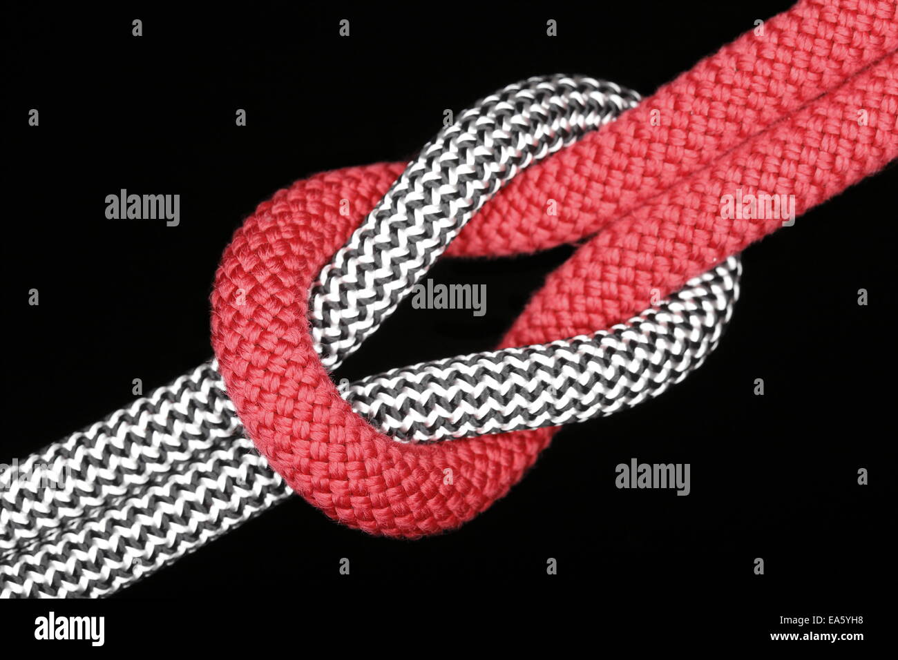 red and white rope Stock Photo