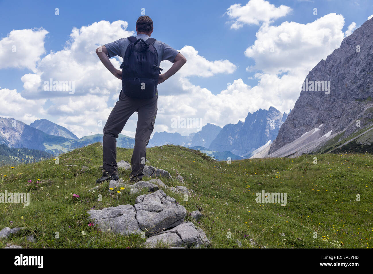 Hiker view hi-res stock photography and images - Alamy