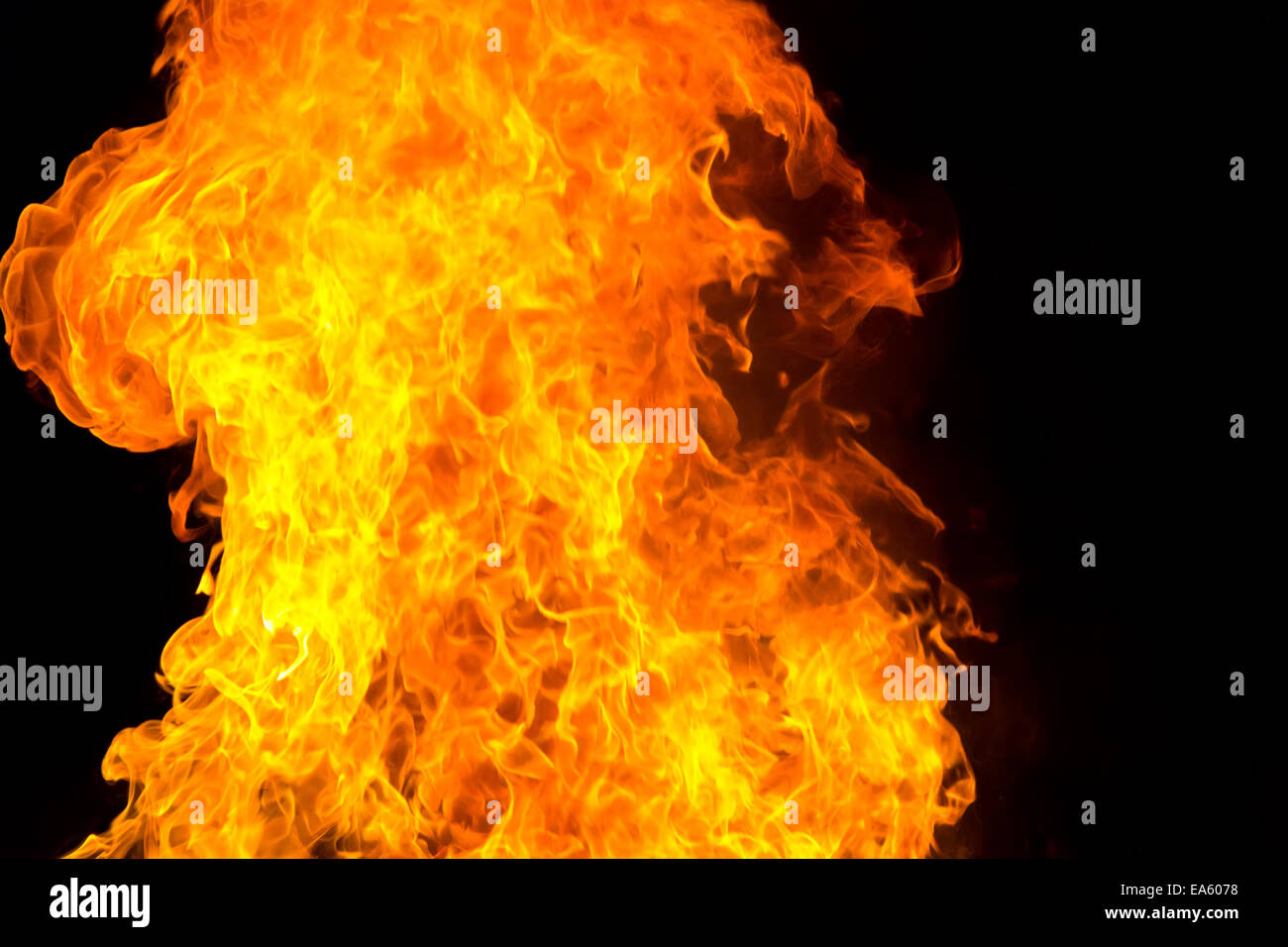 Red flame Stock Photo