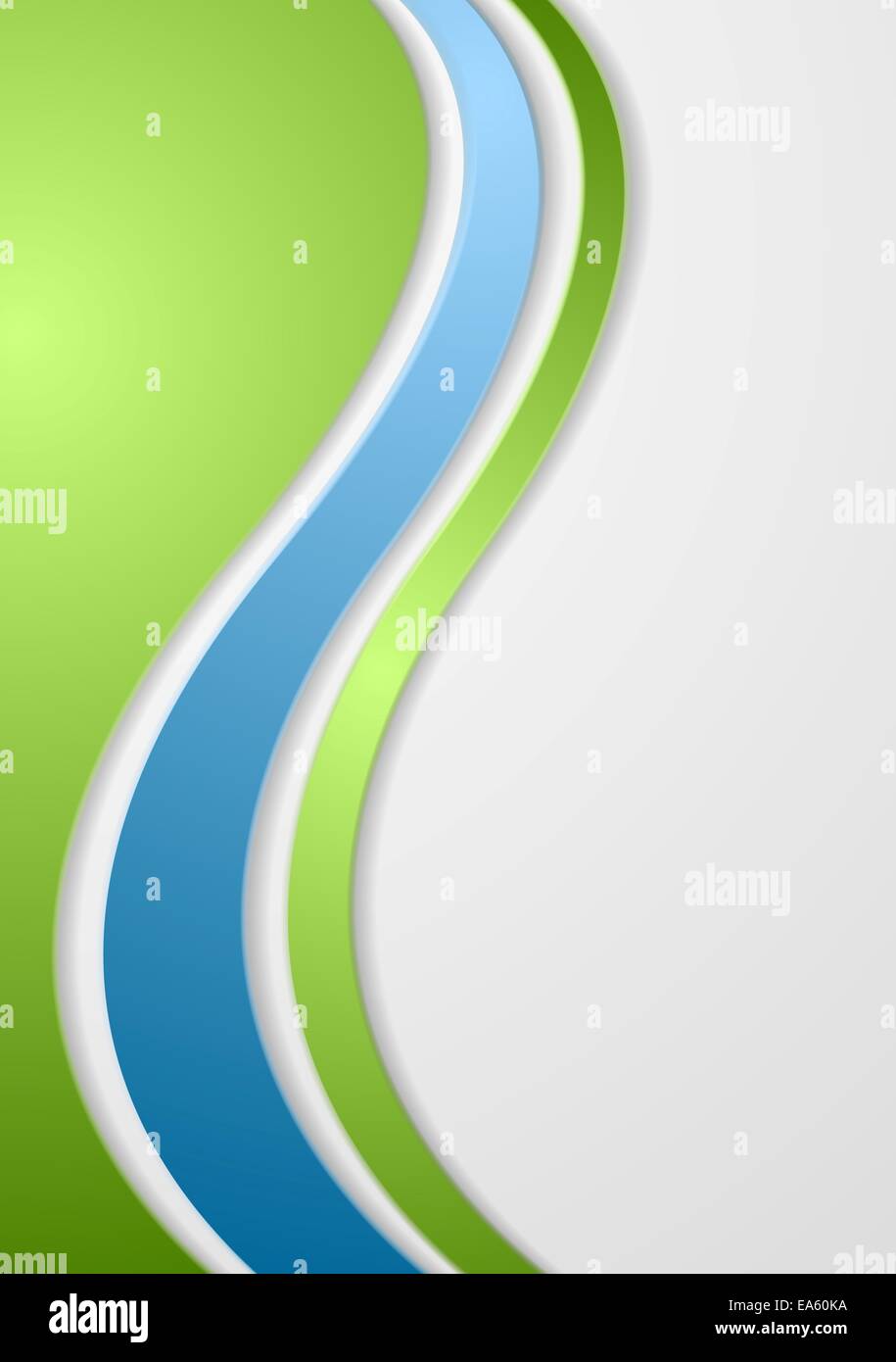 Abstract bright corporate waves background Stock Photo - Alamy