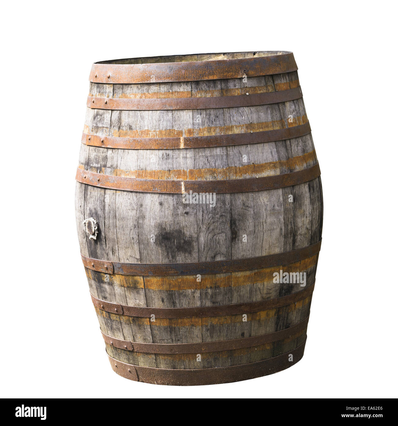 wooden cask Stock Photo