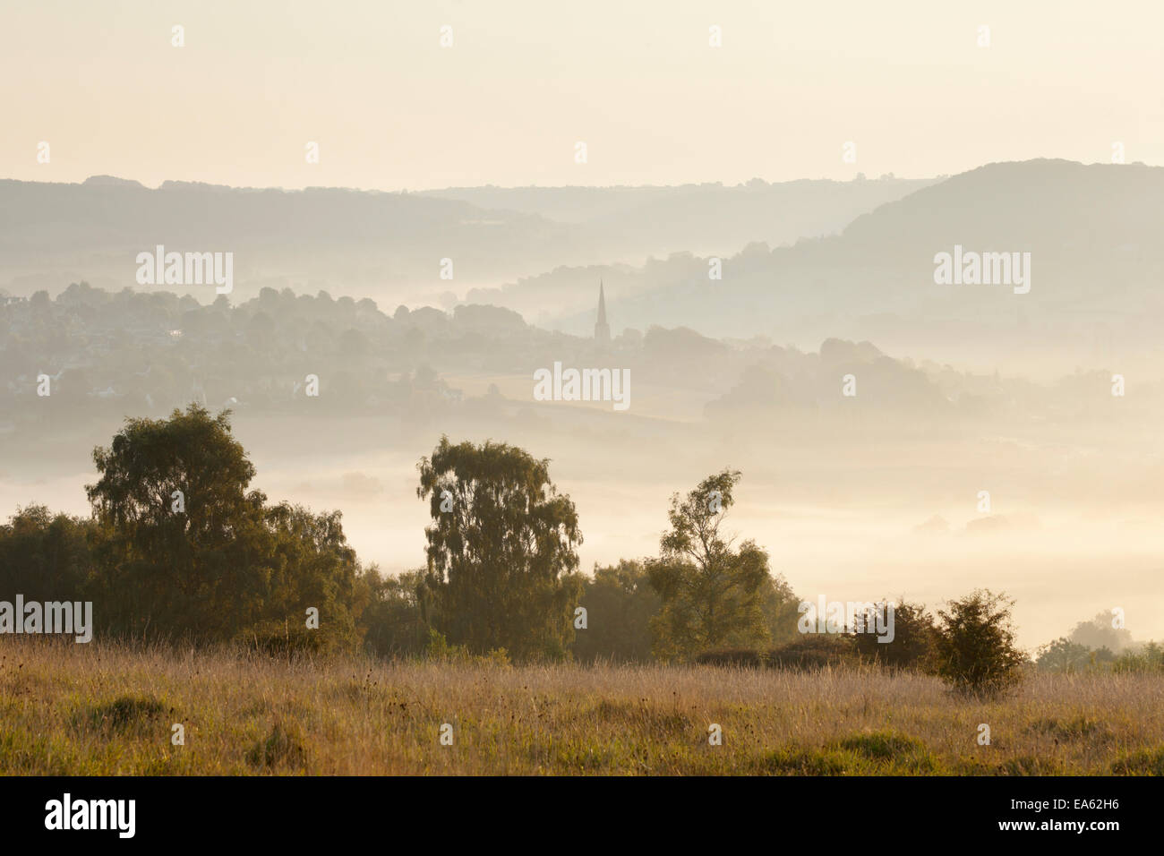 Cotswolds mist hires stock photography and images Alamy