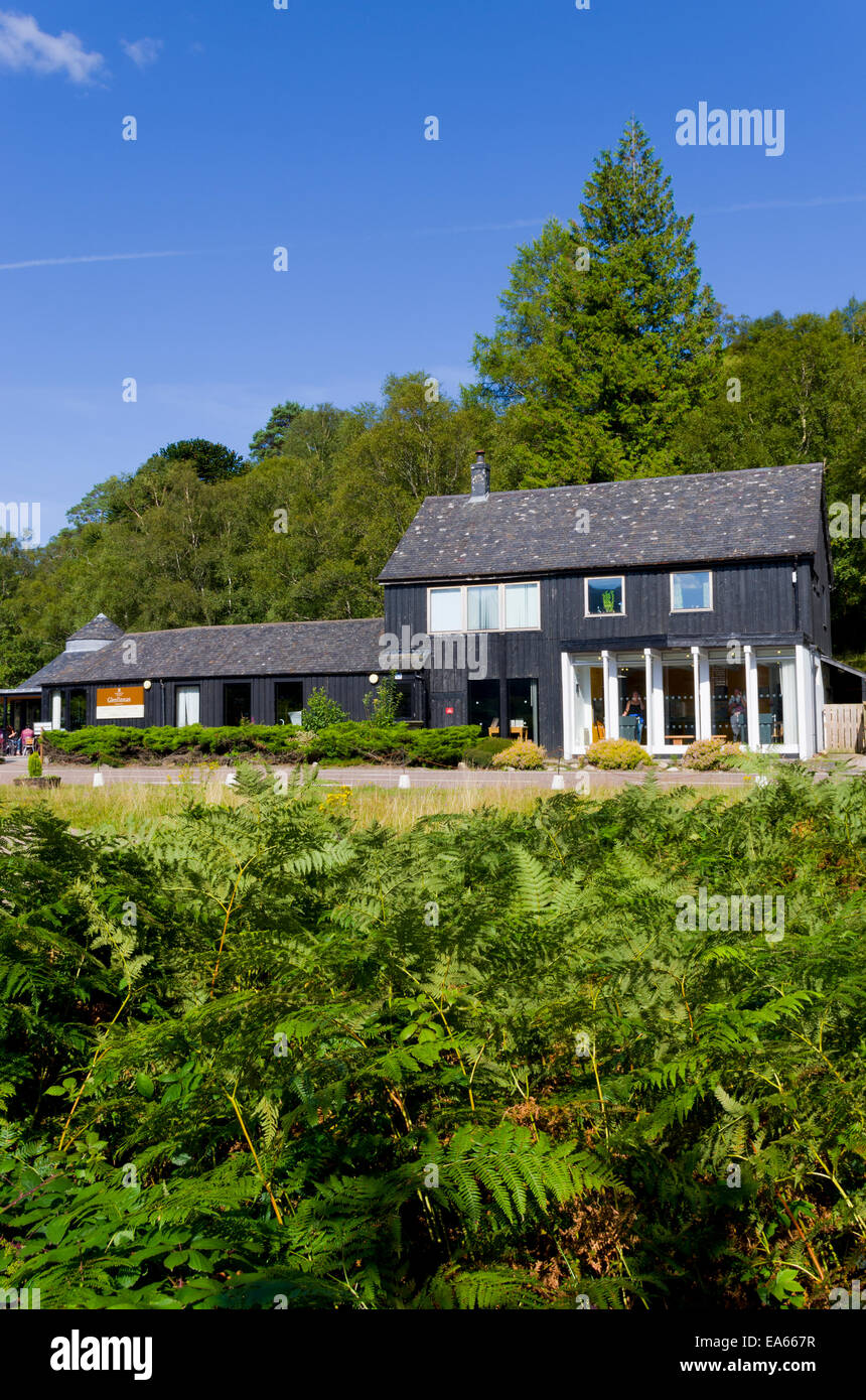 Glenfinnan National Trust for Scotland Visitor Centre, Glenfinnan, Lochaber, Inverness-shire, Highland, Scotland, UK Stock Photo