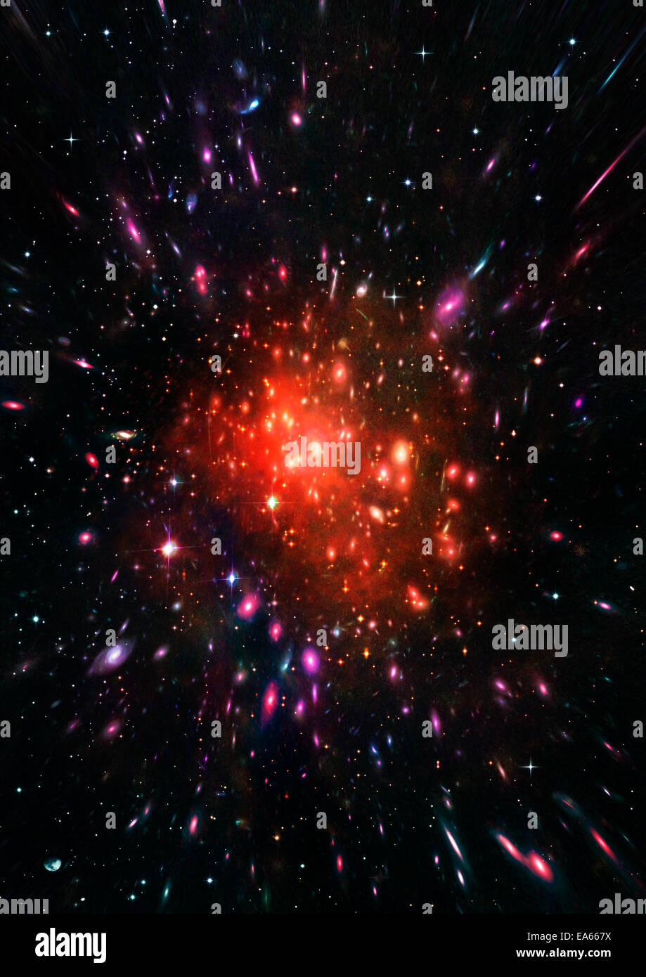 Small part of an infinite star field Stock Photo - Alamy