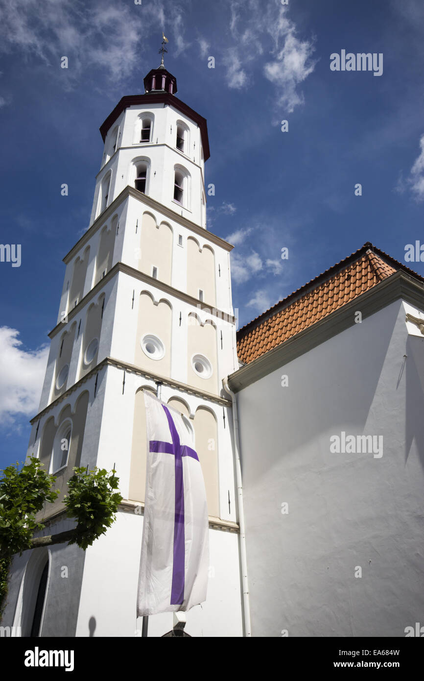 Evangelical town church in Xanten, Germany Stock Photo