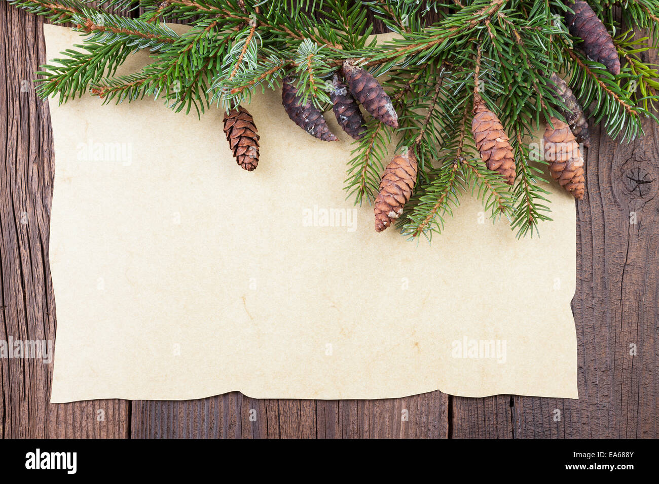 Vintage Christmas Border