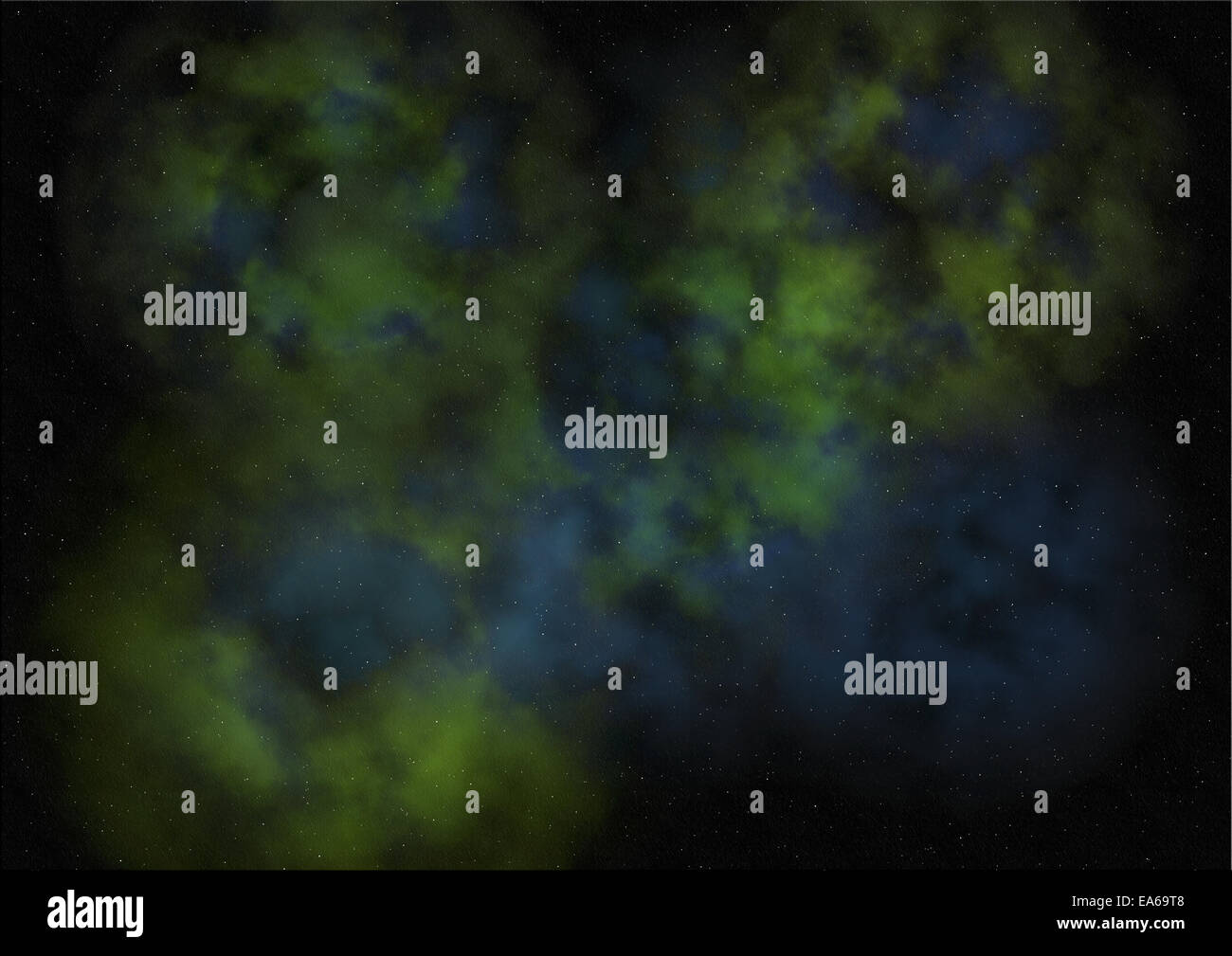Star field in space and a nebulae Stock Photo - Alamy