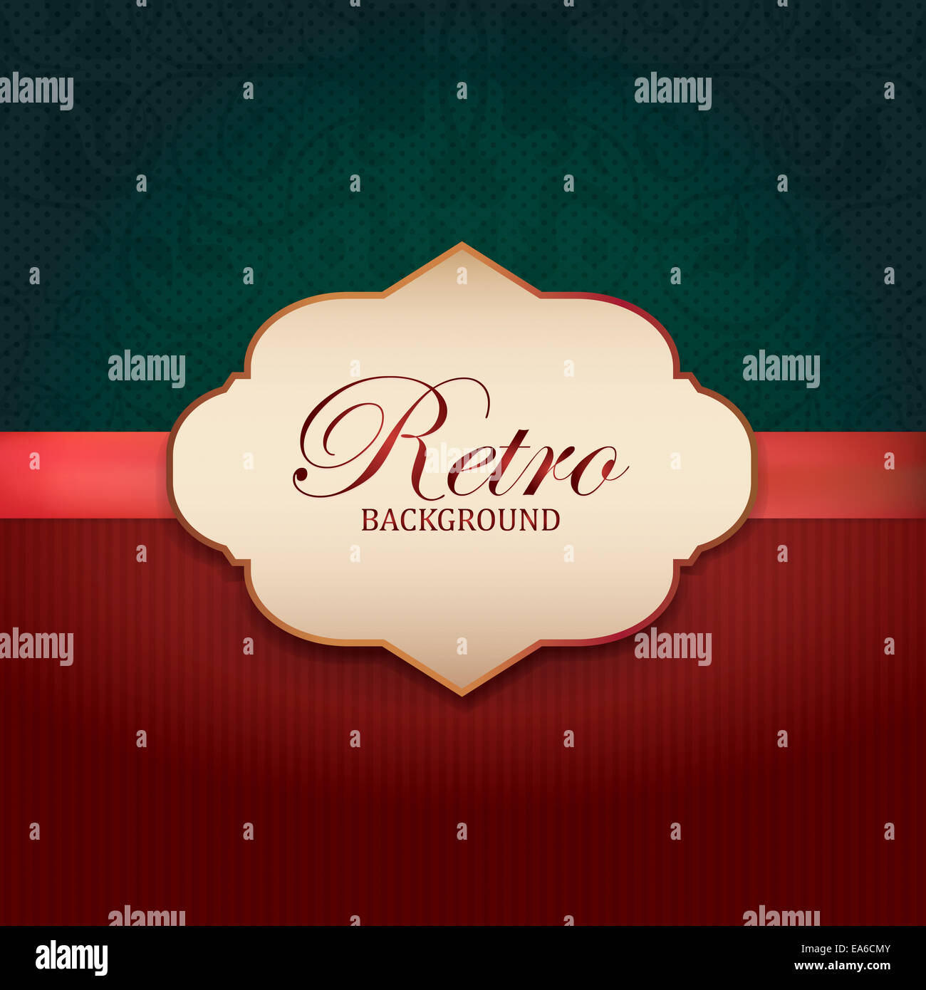 Vintage Frame with damask lace pattern Stock Photo Alamy