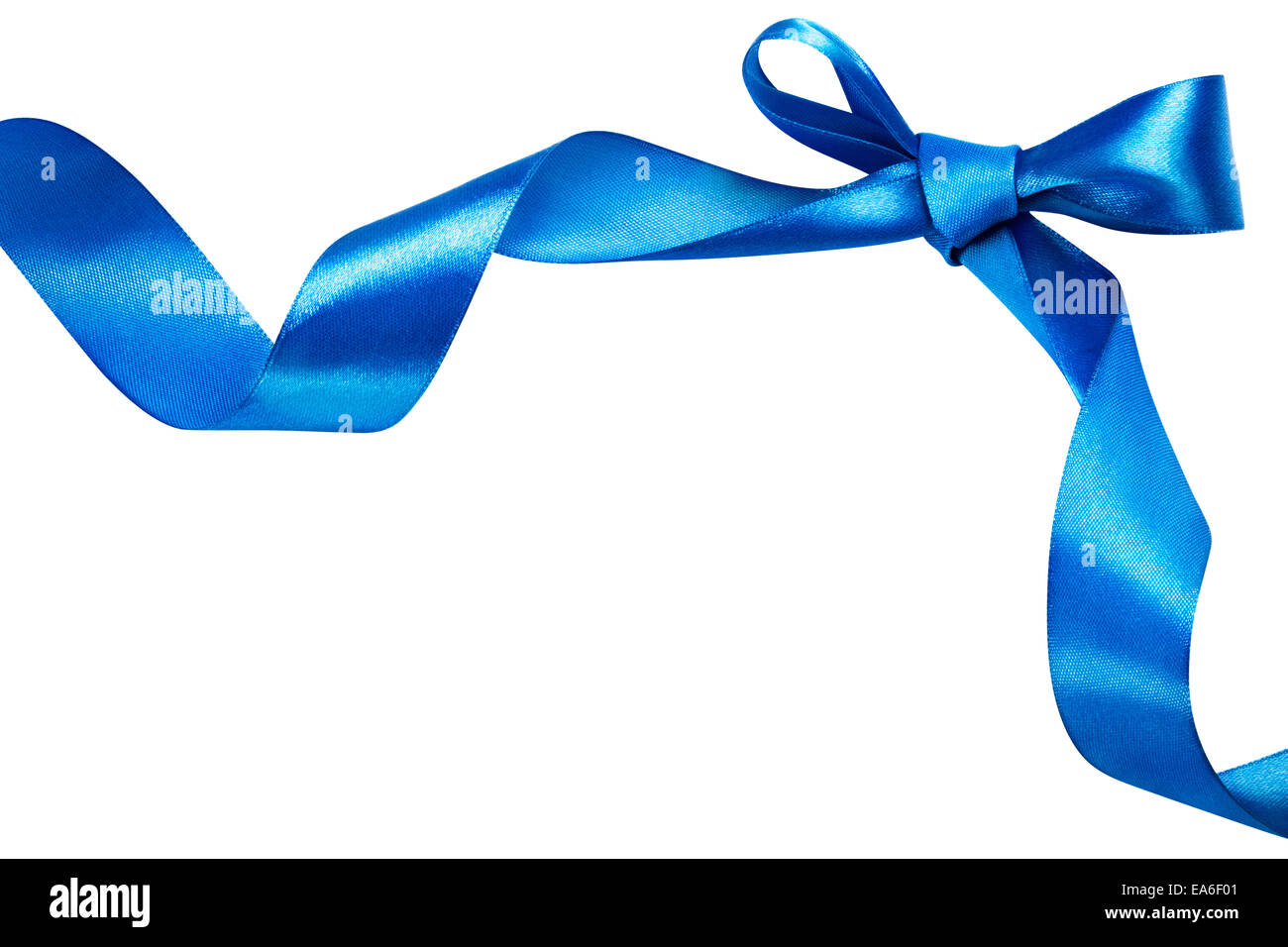 Blue ribbon label banner hi-res stock photography and images - Alamy
