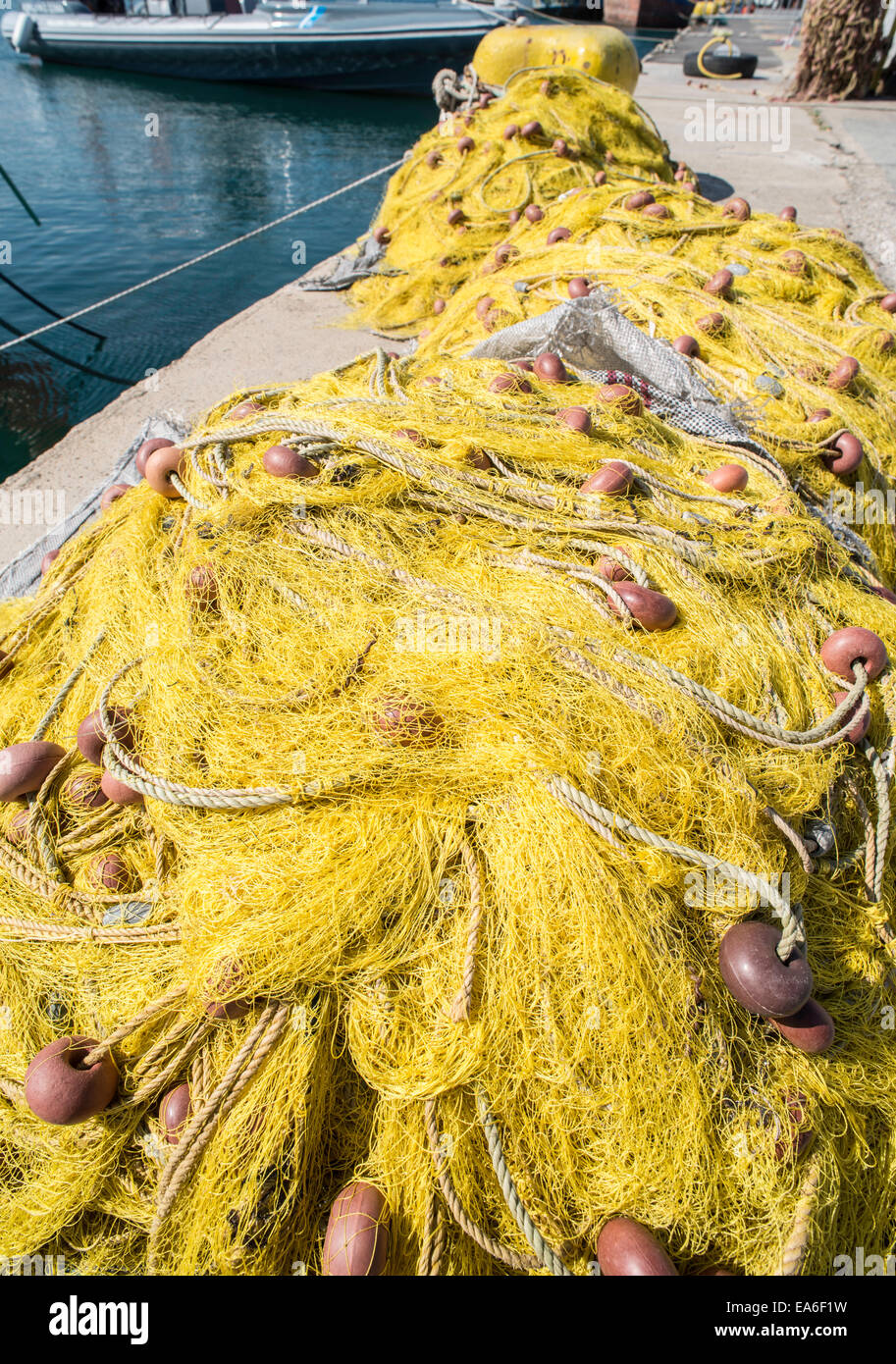 Fishing boat net hi-res stock photography and images - Alamy