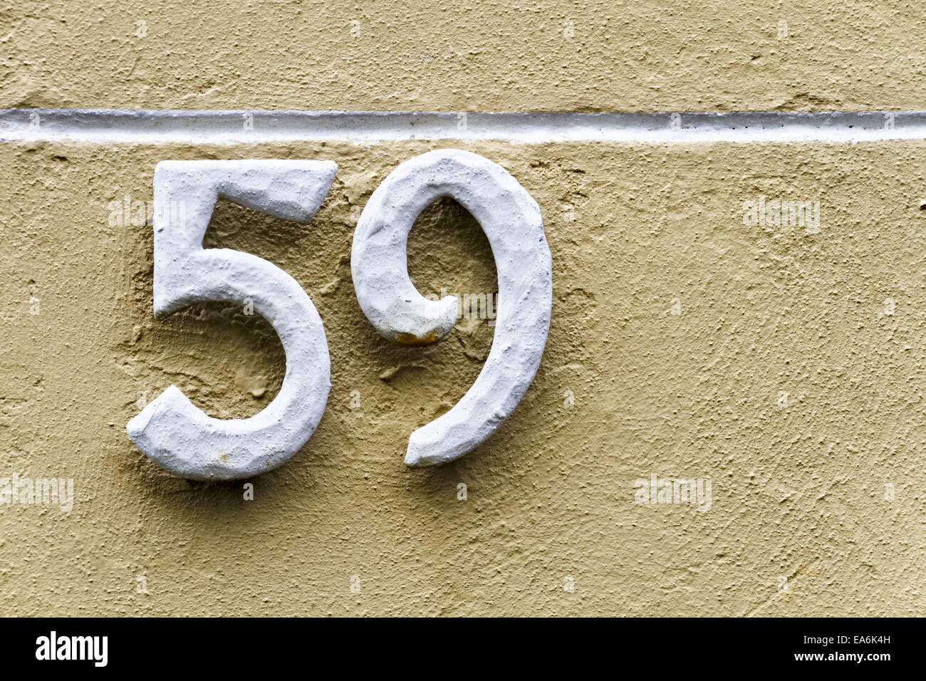 house number 59 Stock Photo Alamy