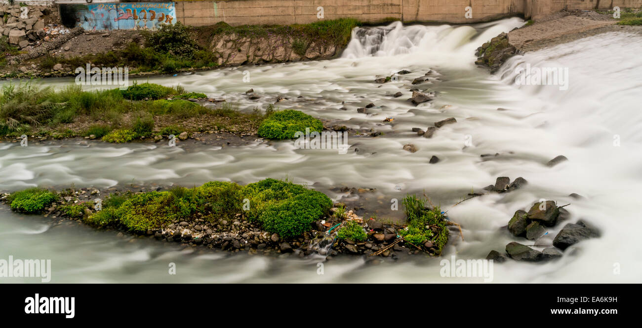 River Rimac, Lima, Peru Stock Photo