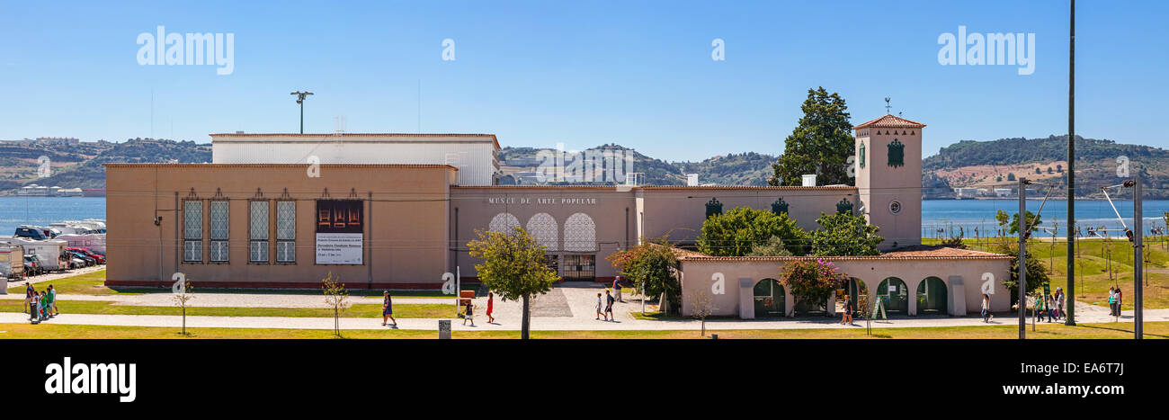 Museu de Arte Popular (Popular Art Museum) in Belem, Lisbon, Portugal Stock Photo