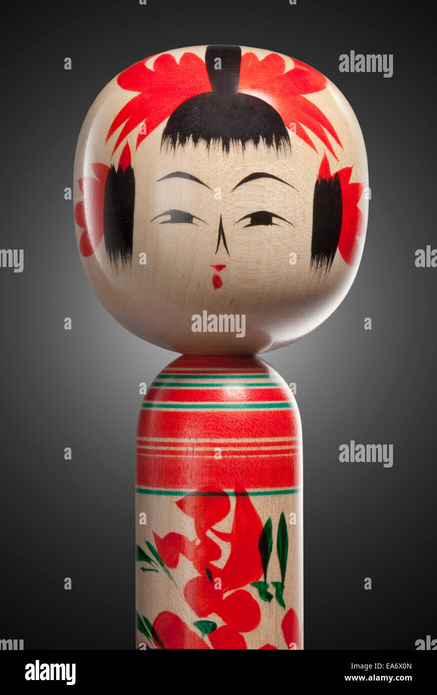 closeup of Japanese Kokeshi doll Stock Photo Alamy