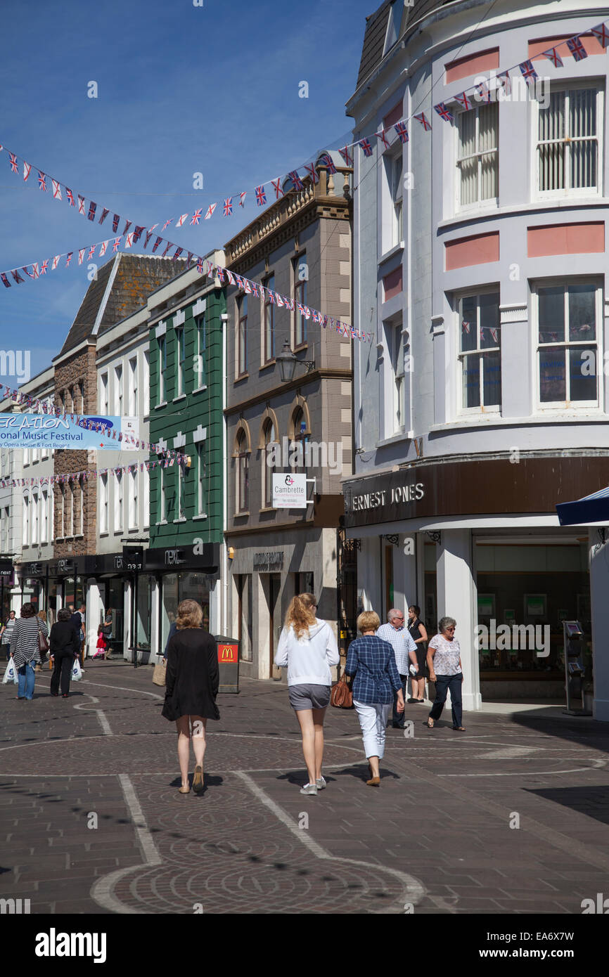 Shopping st helier hi-res stock photography and images - Alamy