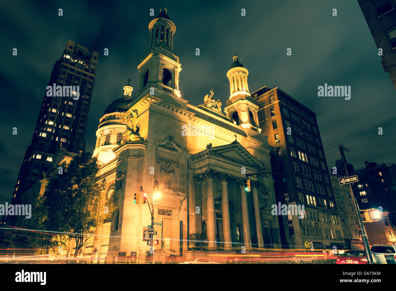 St. Jean Baptiste Roman Catholic Church Stock Photo Alamy