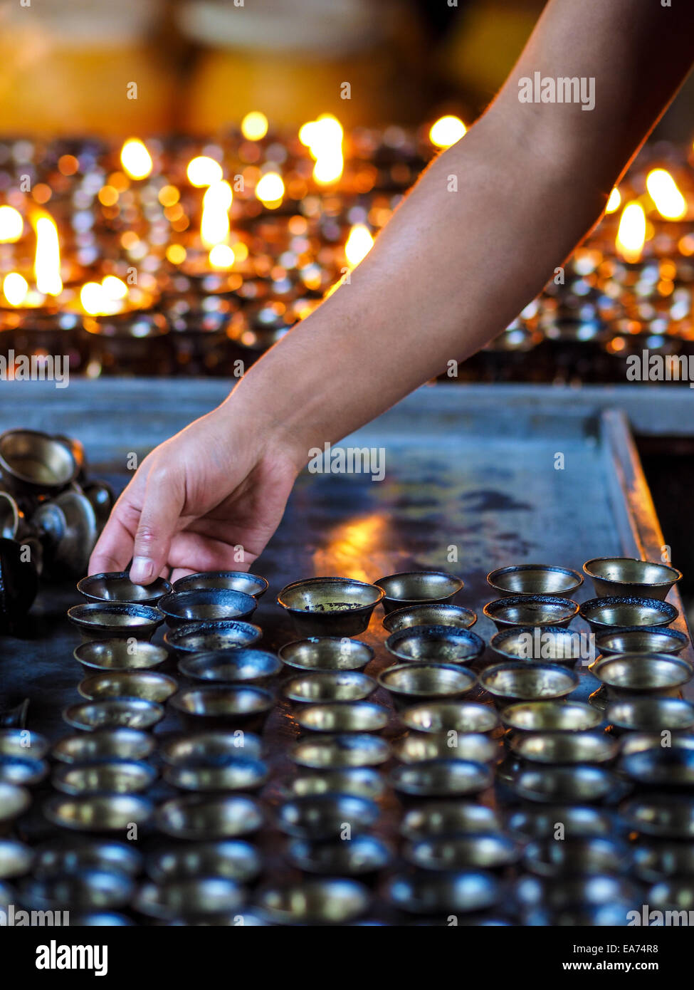 KATHMANDU, NEPAL CIRCA OCTOBER 2013 Hindu temples usually have their