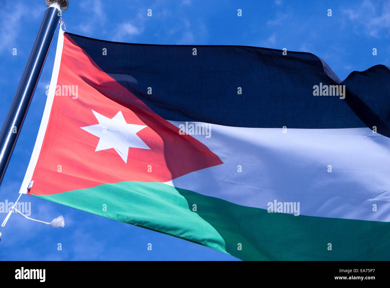 Jordan flag hires stock photography and images Alamy