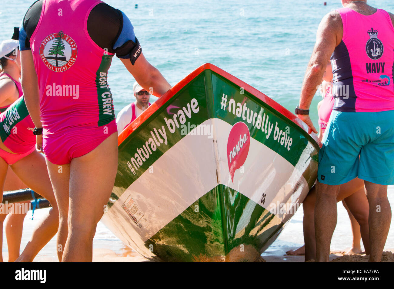Sydney, Australia. 8th Nov, 2014. Summer surfboat racing competition amongst surfclubs located on Sydney's northern beaches begins at Bilgola Beach. Australia Credit:  martin berry/Alamy Live News Stock Photo