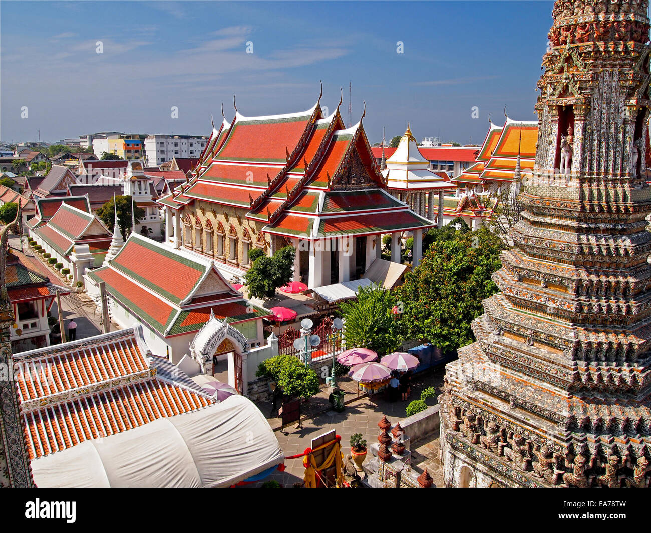 thai temple Stock Photo